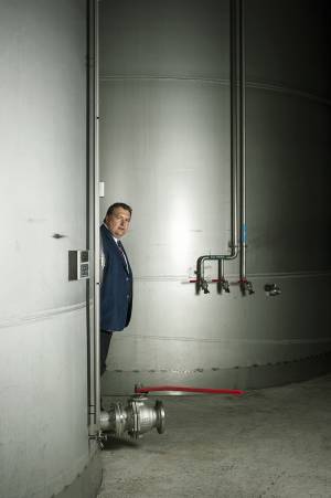 Bernard Baud, distillerie Peureux, pour le journal Libération